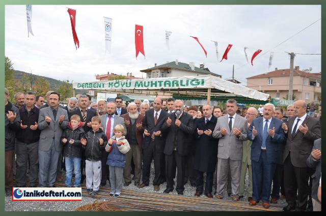 Topkapı Camii Temel Atma Töreni Düzenlendi