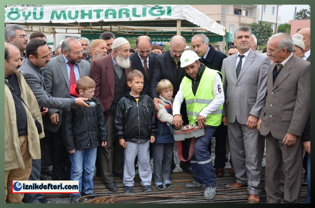 Topkapı Camii Temel Atma Töreni Düzenlendi