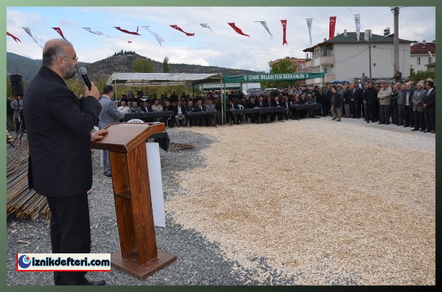 Topkapı Camii Temel Atma Töreni Düzenlendi