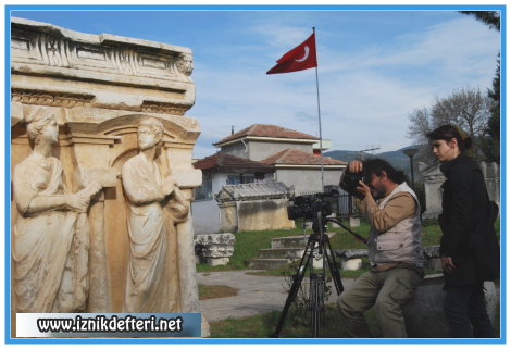 TRT Avaz Çekimleri İznik'te Yapıldı