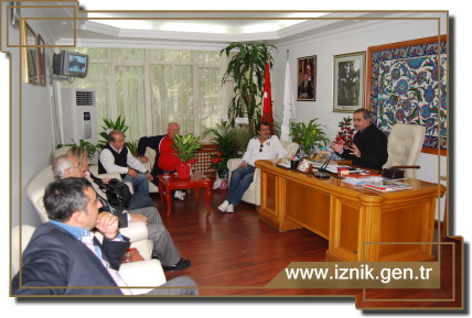 Türsab Başkanı İznik'te