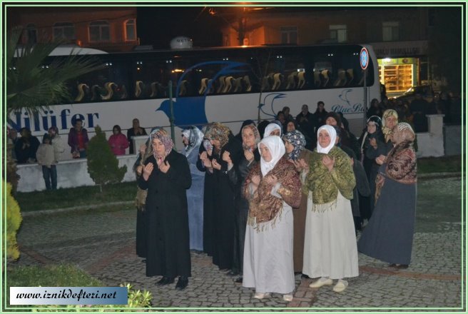 Umreye Dualarla Uğurlandılar