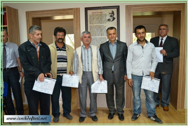 Ustaların Belge Heyecanı