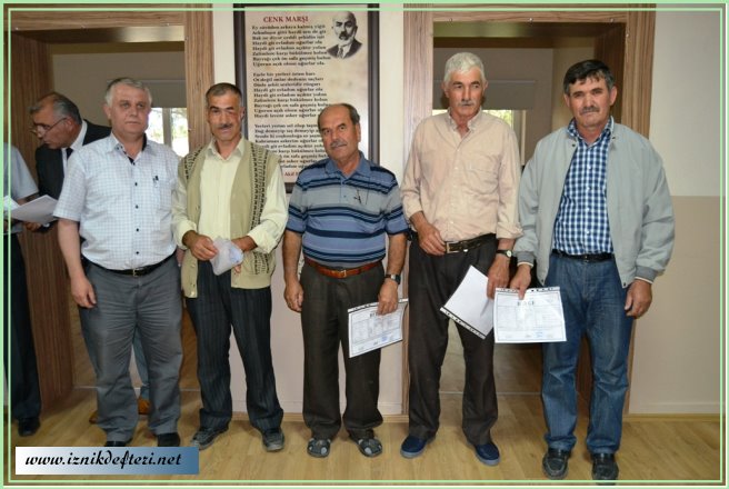 Ustaların Belge Heyecanı