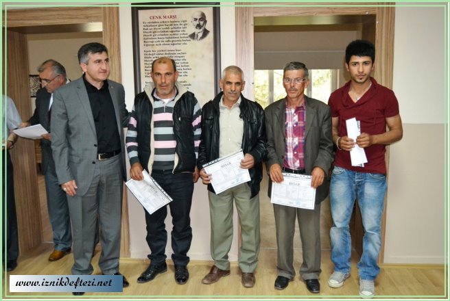 Ustaların Belge Heyecanı