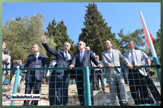 Vali Karaloğlu&#39ndan İznik Surlarına Ziyaret