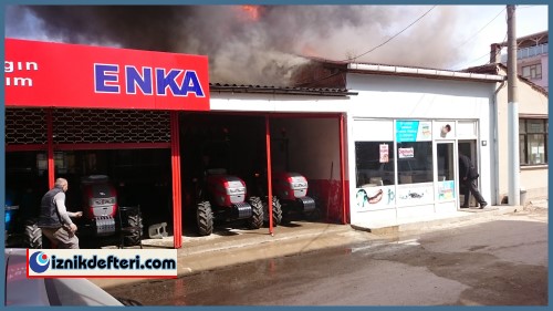 Yangın Kıl Payı Atlatıldı