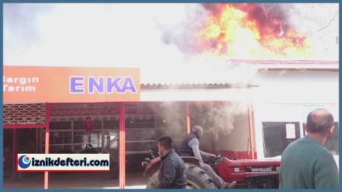 Yangın Kıl Payı Atlatıldı