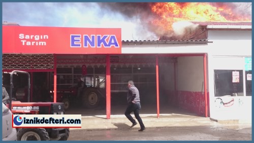 Yangın Kıl Payı Atlatıldı