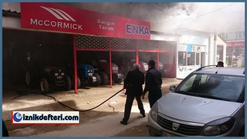 Yangın Kıl Payı Atlatıldı