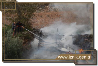Yangın Korkuya Neden Oldu
