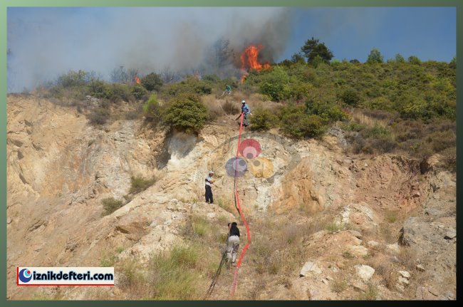 Yangın Paniği Kısa Sürdü