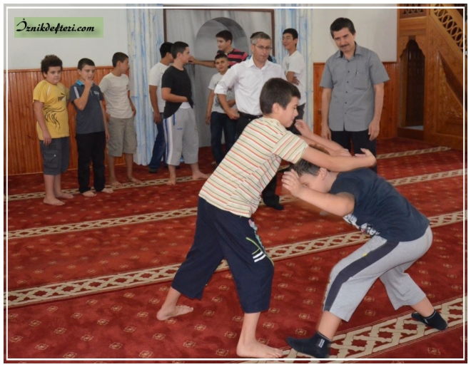 Yaz Kuran Kursu Öğrencileri Güreş’le Buluştu
