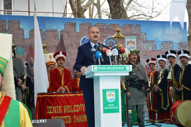 Fetih yıldönümünde bakandan İznik’e baraj müjdesi