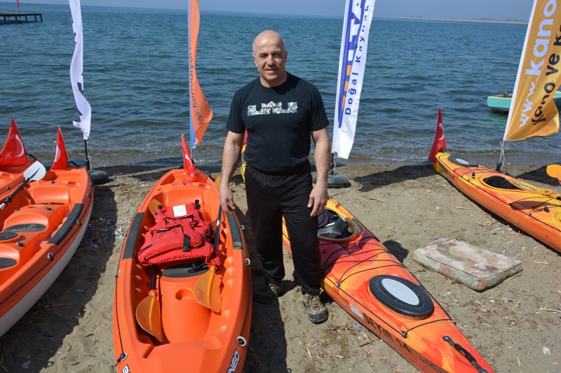 İznik Gölü kanolar ile tanıştı