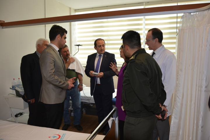 İznik devlet hastanesinde tomografi cihazı devreye girdi