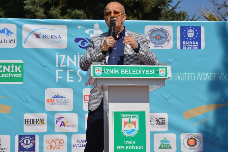 İznik Gölü kanolar ile tanıştı