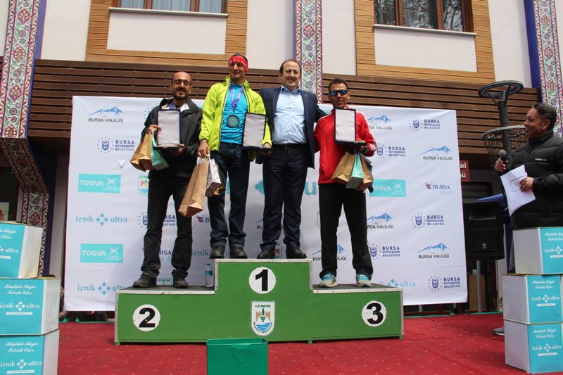 İznik Ultra Maratonuna katılım yoğun oldu