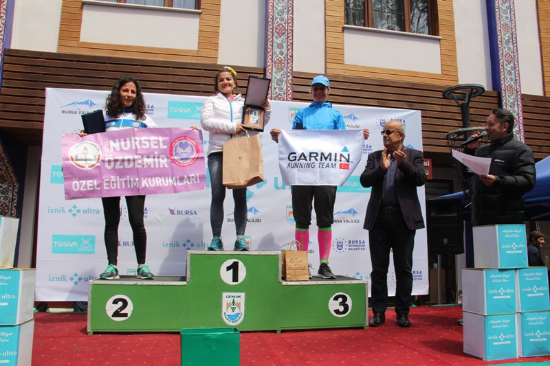 İznik Ultra Maratonuna katılım yoğun oldu