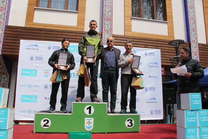 İznik Ultra Maratonuna katılım yoğun oldu