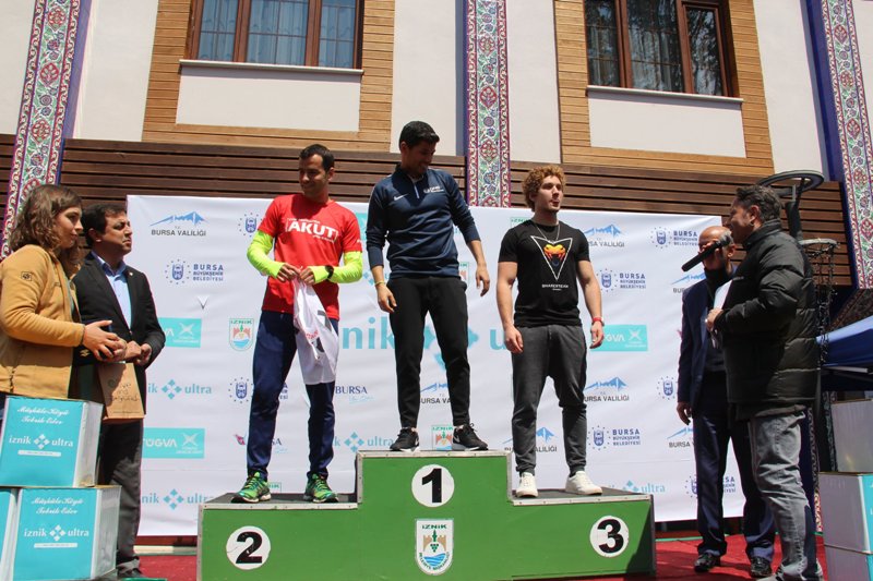İznik Ultra Maratonuna katılım yoğun oldu