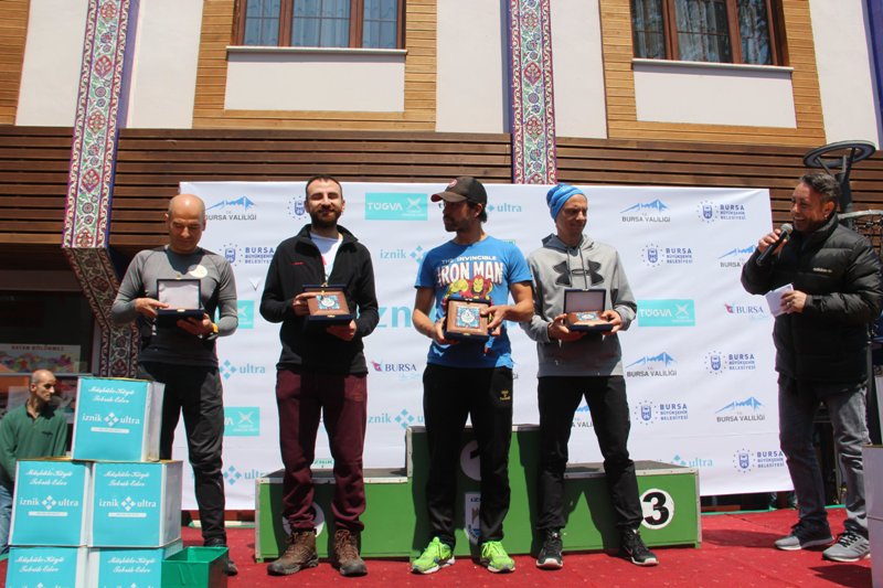 İznik Ultra Maratonuna katılım yoğun oldu