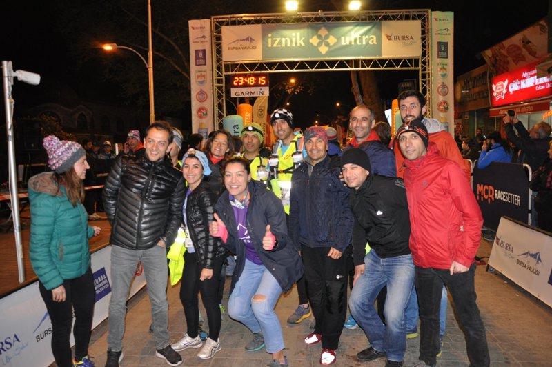 İznik Ultra Maratonuna katılım yoğun oldu