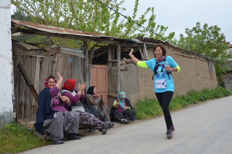 İznik Ultra Maratonuna katılım yoğun oldu