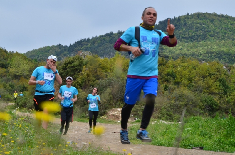 İznik Ultra Maratonuna katılım yoğun oldu