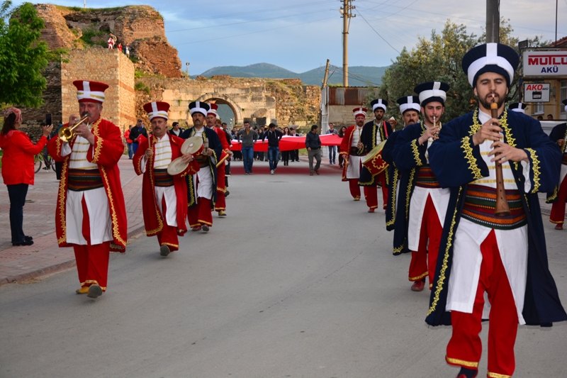 19 Mayıs Kutlamaları Mehteran Eşliğinde Yapıldı