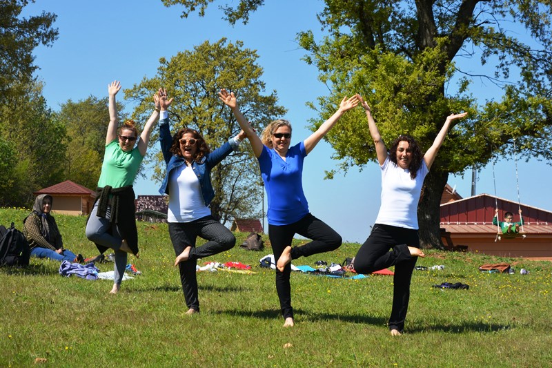 İznikli bayanlar meditasyonla rahatlıyor