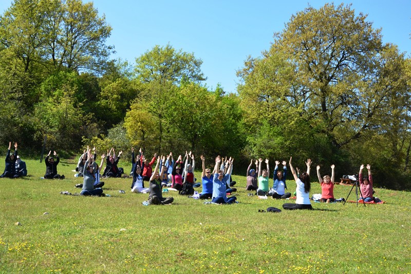 İznikli bayanlar meditasyonla rahatlıyor