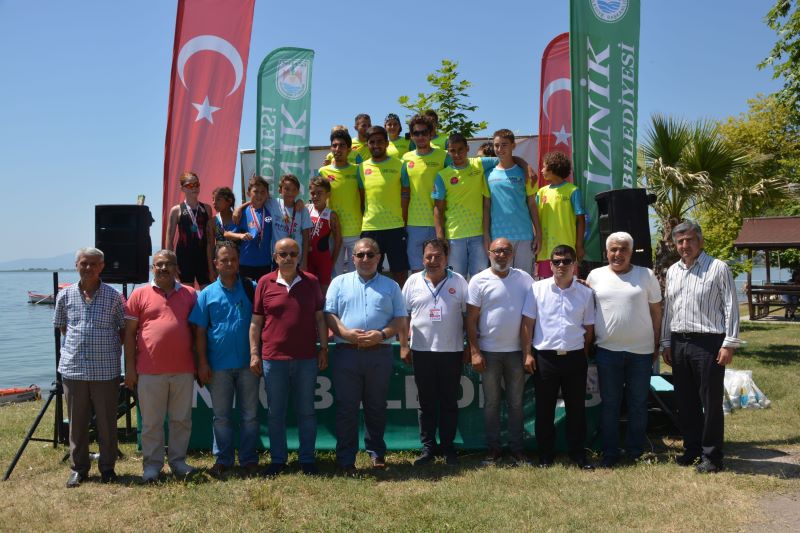 5.İznik Triatlonu 37 Derece Sıcakta Tamamlandı