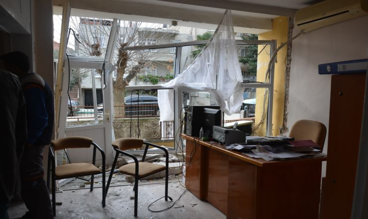 Gaz Sıkışması İle Meydana Gelen Patlamada Bir Kişi Yaralandı