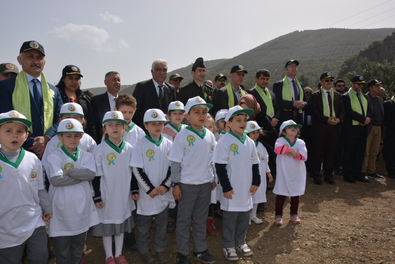 Fidanlar Afrin Şehitleri İçin Dikildi