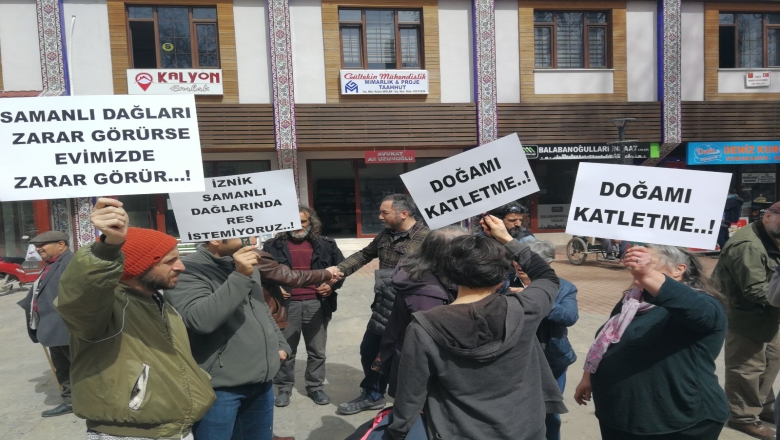 RES Santrallerini Protesto Ettiler