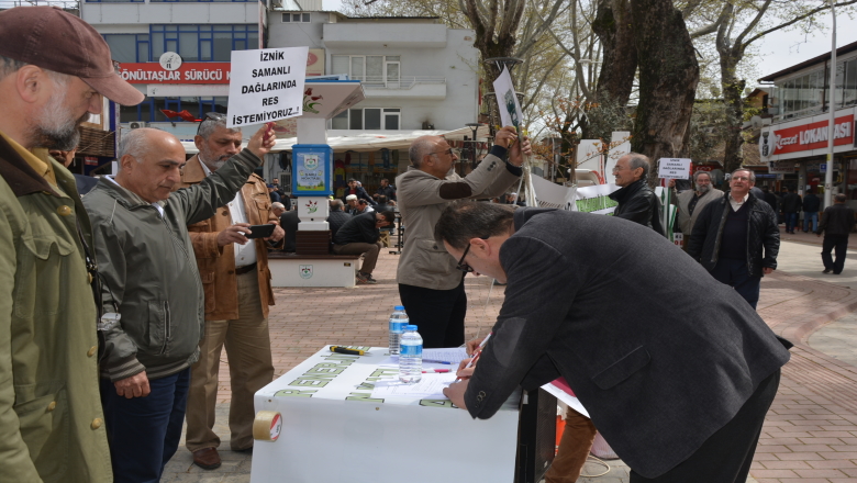 RES Santrallerini Protesto Ettiler