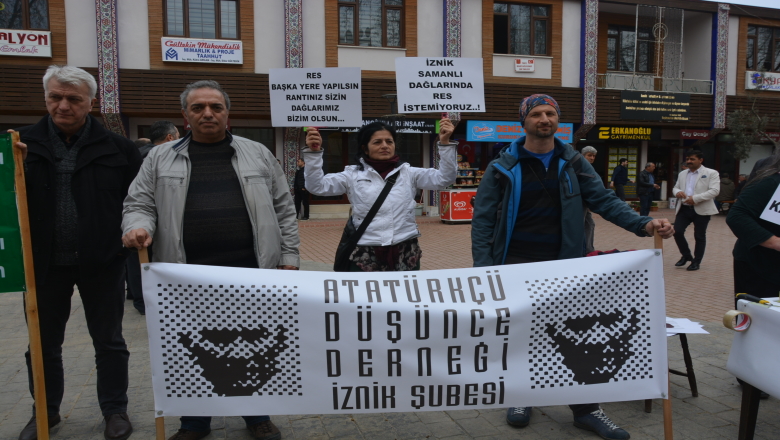 RES Santrallerini Protesto Ettiler