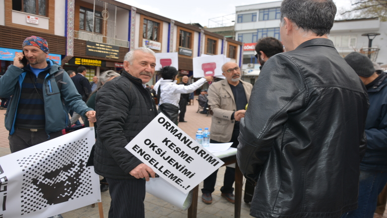 RES Santrallerini Protesto Ettiler