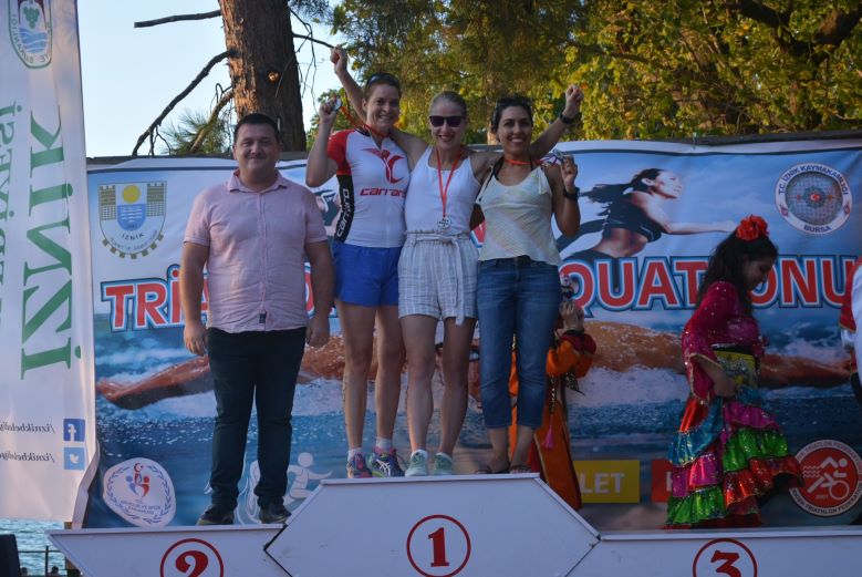 İznik’te Triatlon Heyecanı Sona Erdi