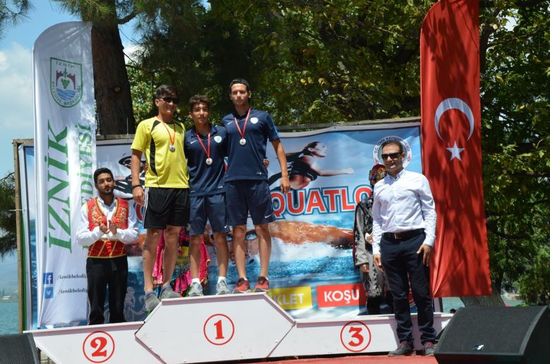 İznik’te Triatlon Heyecanı Sona Erdi