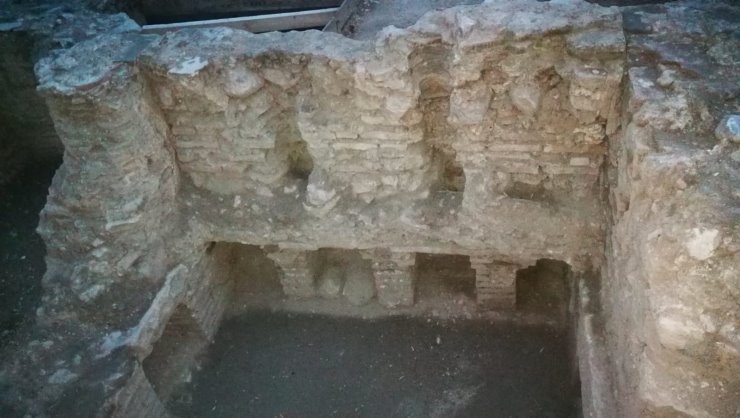 Küllüye İçindeki Orhan Gazi Hamamı Ortaya Çıkarıldı