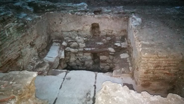 Küllüye İçindeki Orhan Gazi Hamamı Ortaya Çıkarıldı
