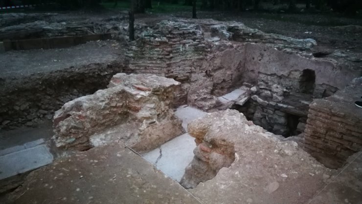 Küllüye İçindeki Orhan Gazi Hamamı Ortaya Çıkarıldı