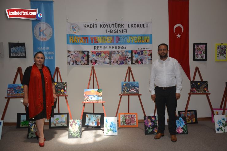 Öğrenciler Hayallerini Tuvallere Taşıdı