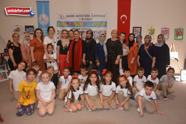 Öğrenciler Hayallerini Tuvallere Taşıdı