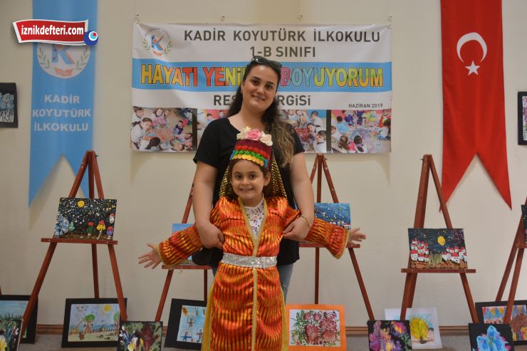 Öğrenciler Hayallerini Tuvallere Taşıdı