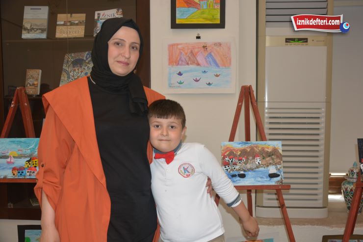Öğrenciler Hayallerini Tuvallere Taşıdı