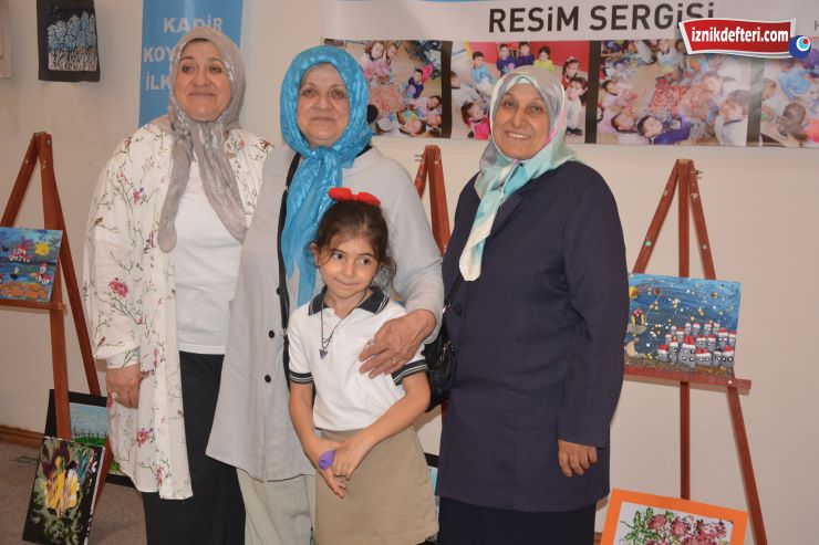 Öğrenciler Hayallerini Tuvallere Taşıdı