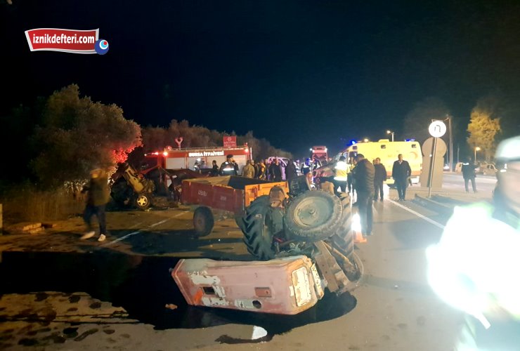 Yenişehir Yolunda Can Pazarı 1 Ölü, 3 Yaralı